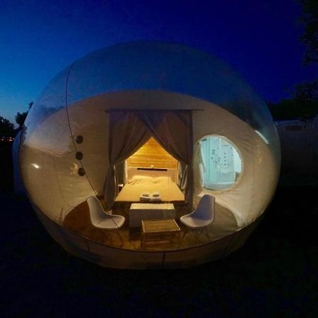 Bubble Tent Hotel Nea Moudania Exterior photo
