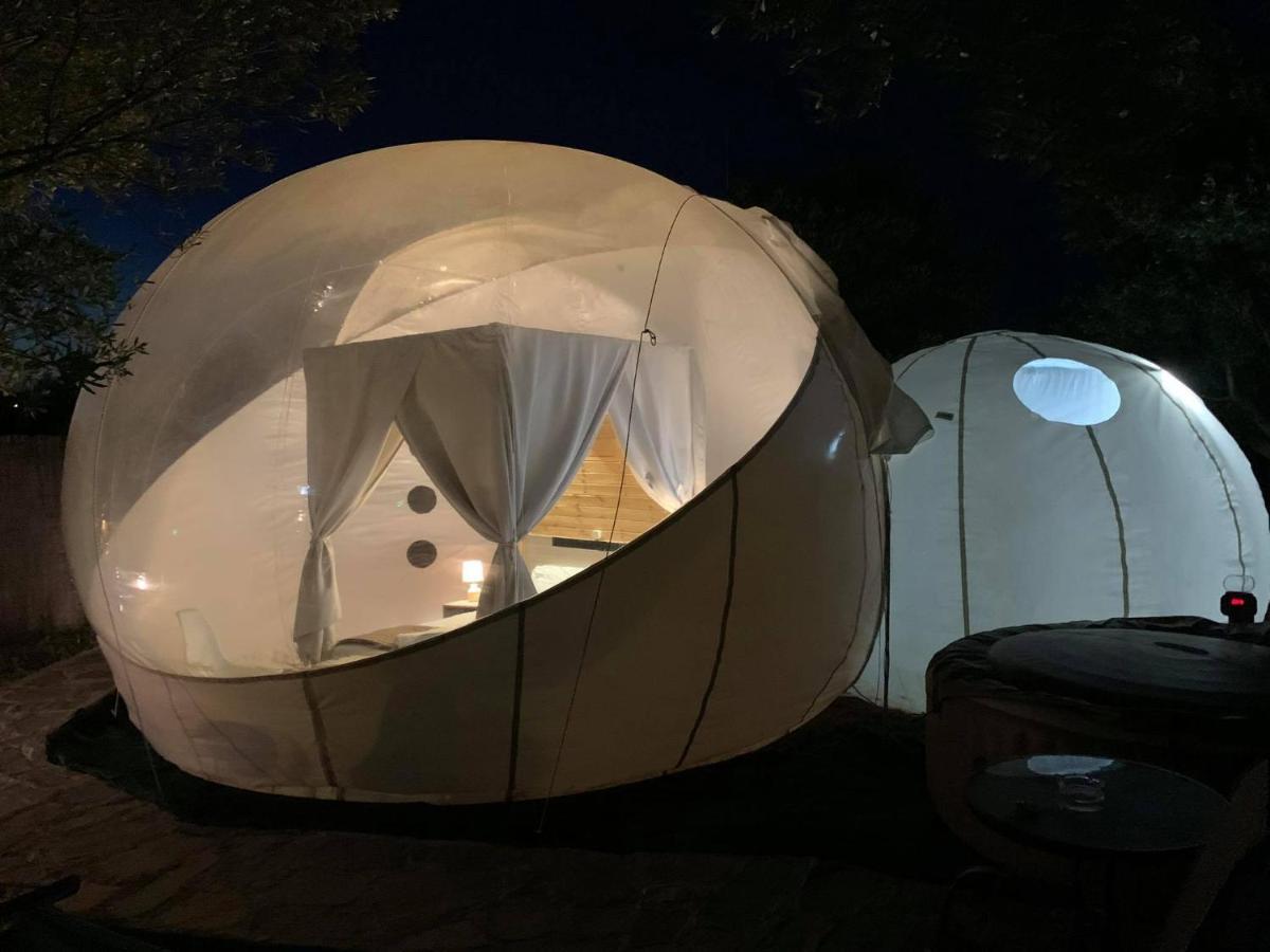 Bubble Tent Hotel Nea Moudania Exterior photo