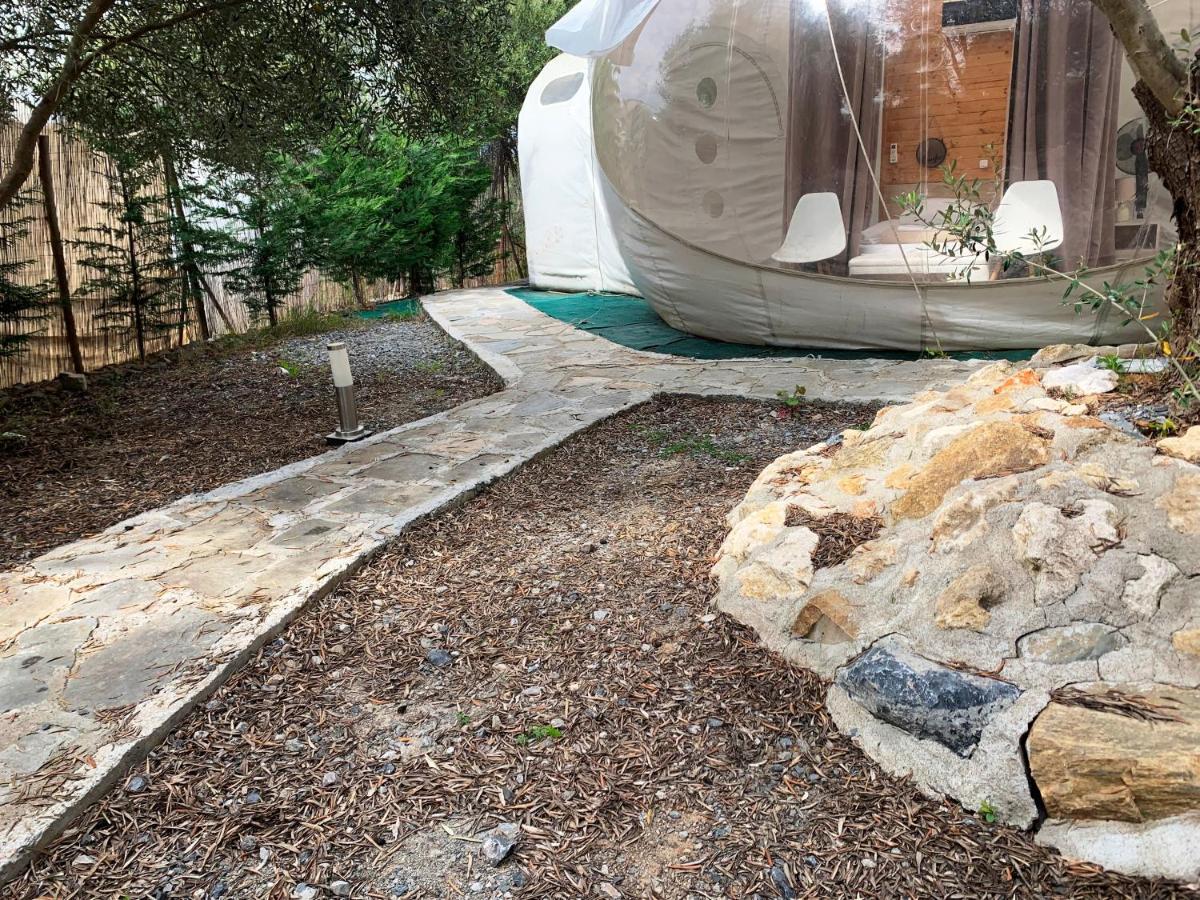 Bubble Tent Hotel Nea Moudania Exterior photo