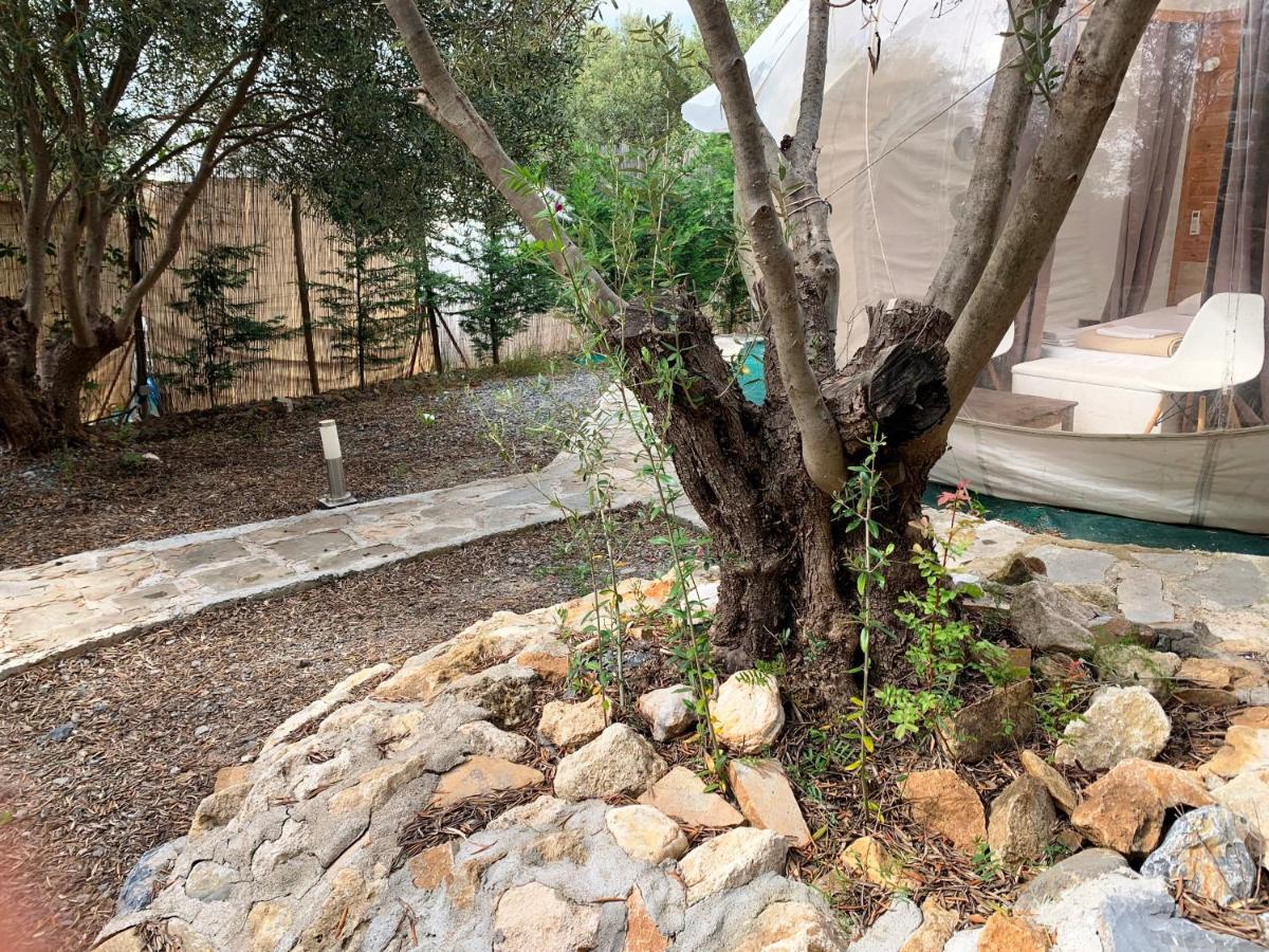 Bubble Tent Hotel Nea Moudania Exterior photo