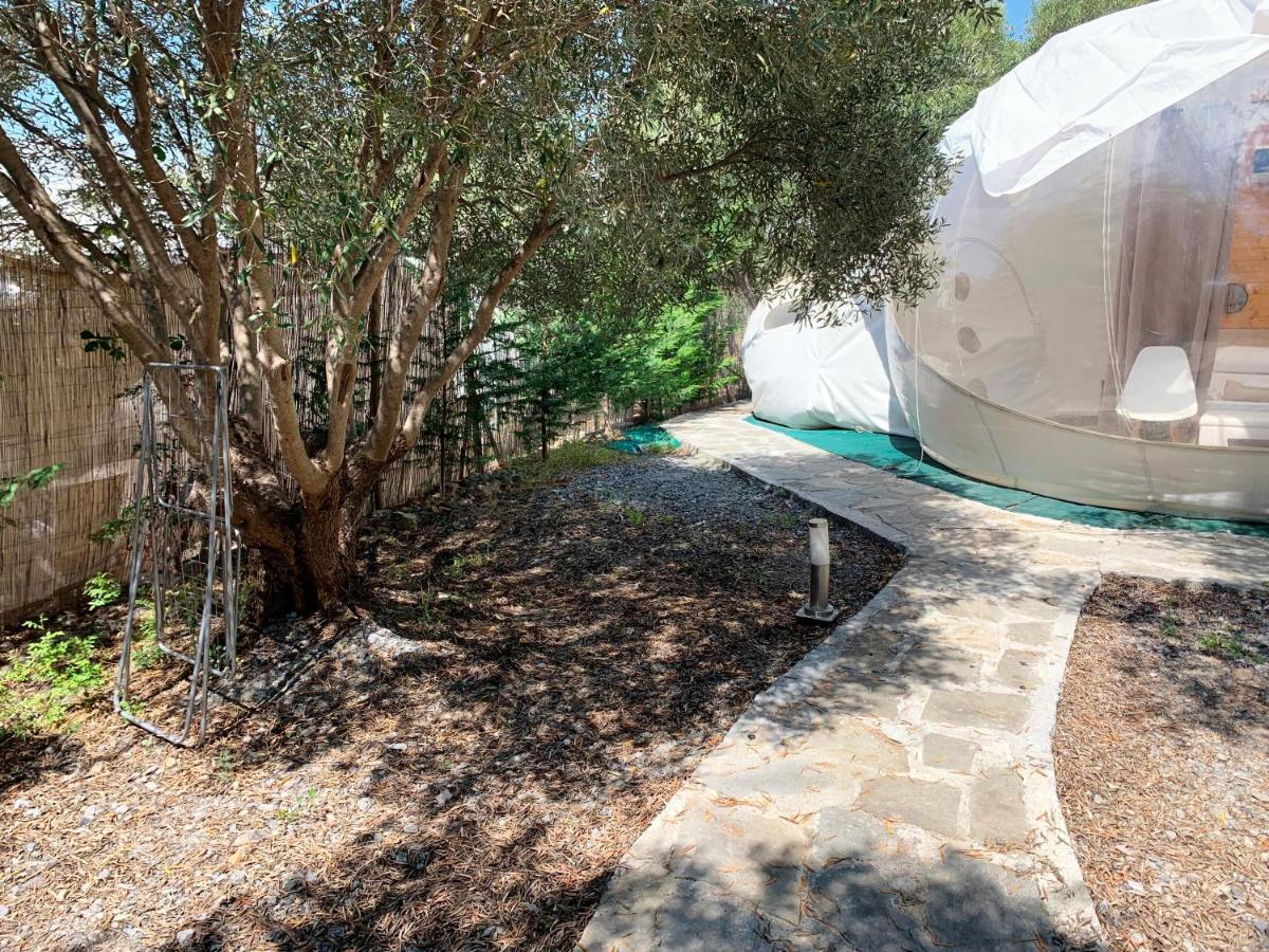 Bubble Tent Hotel Nea Moudania Exterior photo