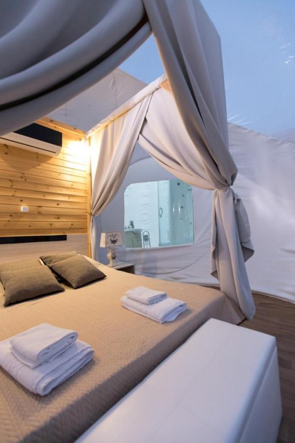 Bubble Tent Hotel Nea Moudania Exterior photo