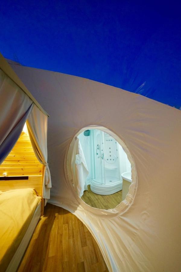 Bubble Tent Hotel Nea Moudania Exterior photo