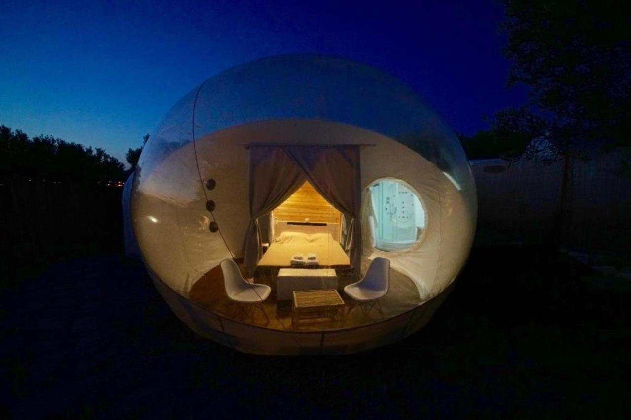 Bubble Tent Hotel Nea Moudania Exterior photo