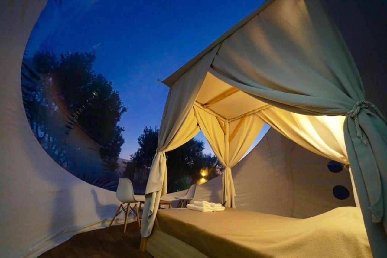 Bubble Tent Hotel Nea Moudania Exterior photo