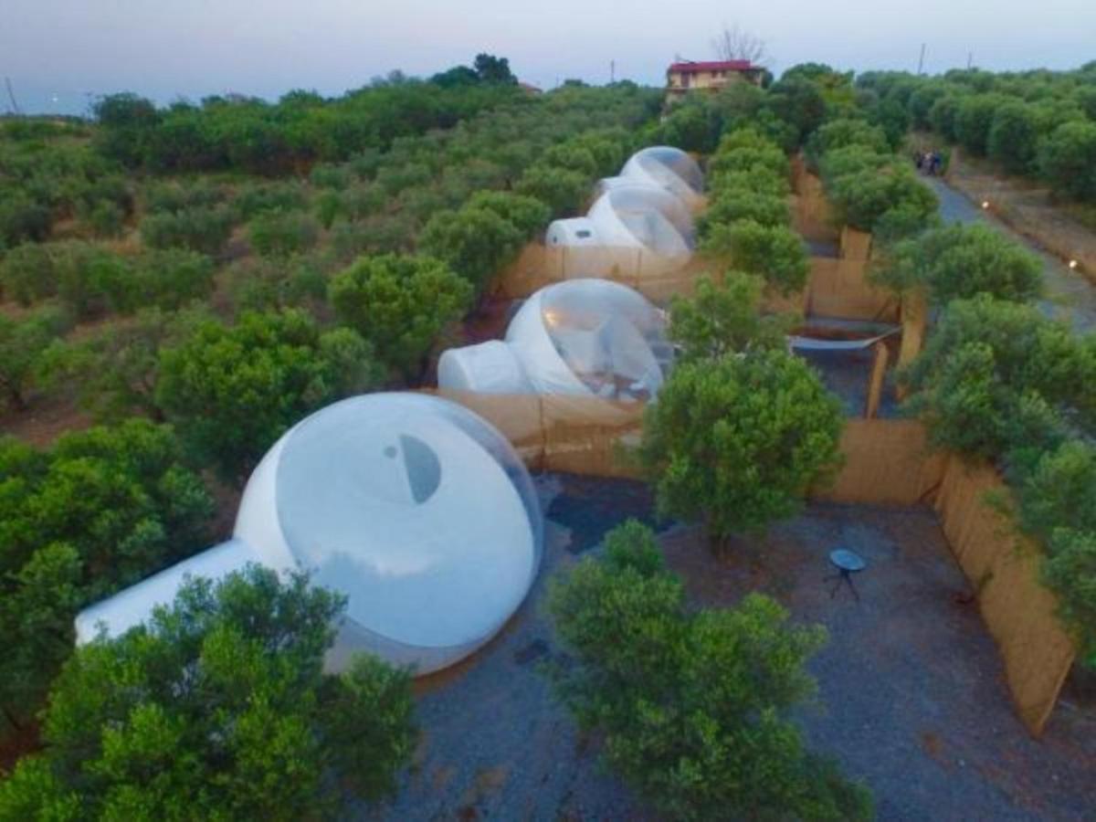 Bubble Tent Hotel Nea Moudania Exterior photo
