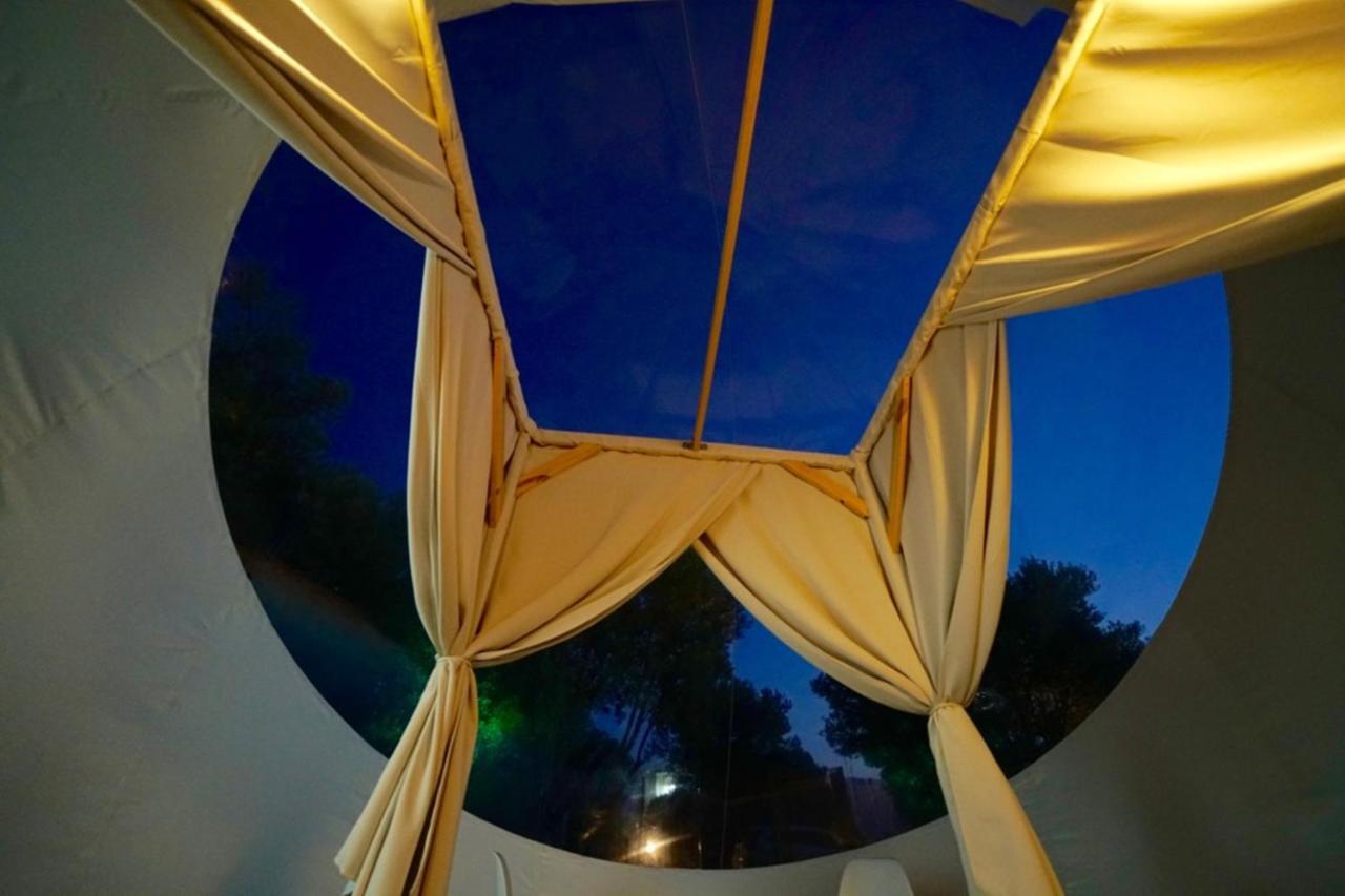 Bubble Tent Hotel Nea Moudania Exterior photo