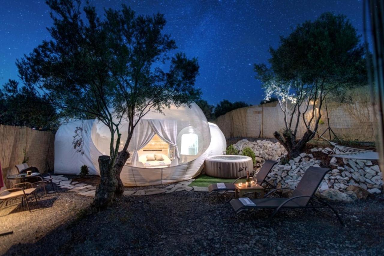 Bubble Tent Hotel Nea Moudania Exterior photo