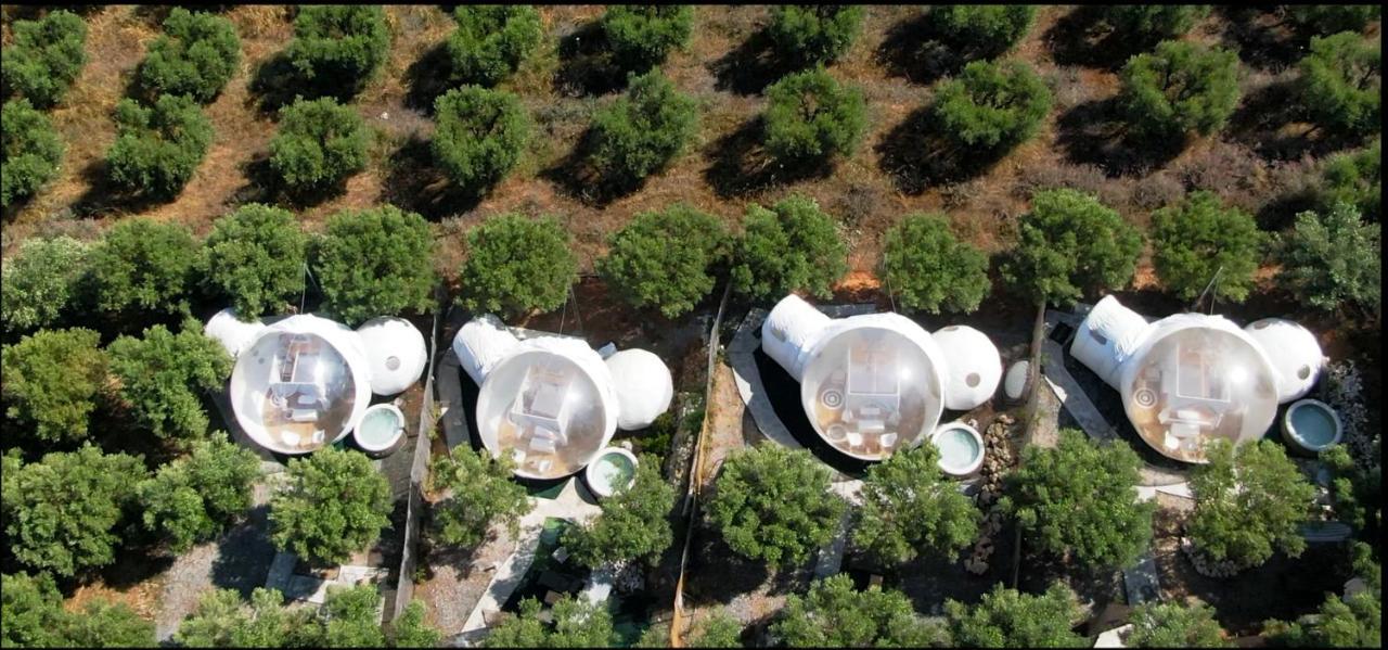 Bubble Tent Hotel Nea Moudania Exterior photo