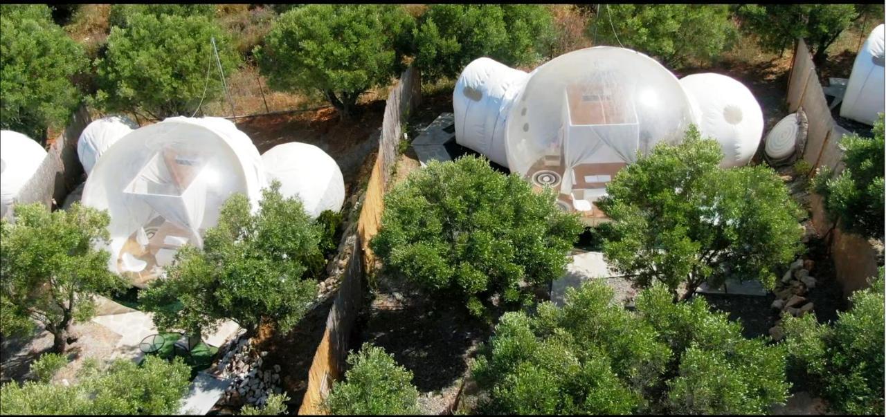 Bubble Tent Hotel Nea Moudania Exterior photo