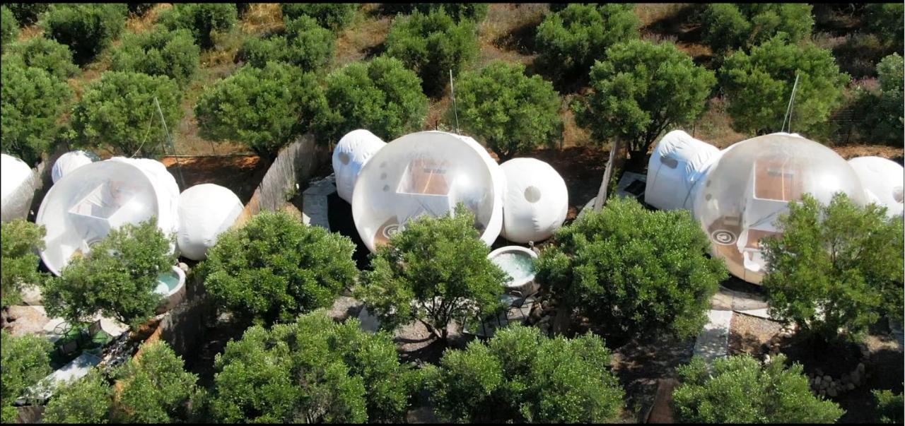 Bubble Tent Hotel Nea Moudania Exterior photo